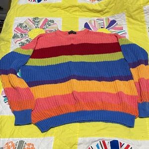 American Apparel Stripped Fisherman Knit